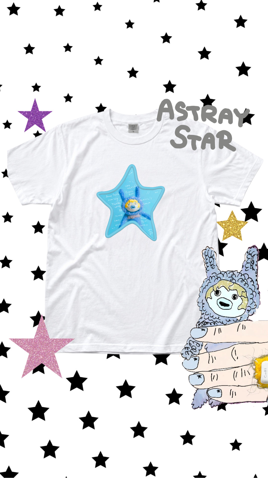 ASTRAY STAR T-SHIRTS